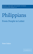PHILIPPIANS: FROM PEOPLE TO LETTER