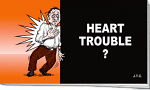 HEART TROUBLE TRACT PACK OF 25