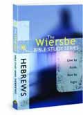 HEBREWS WIERSBE BIBLE STUDY SERIES