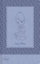 ICB PRECIOUS MOMENTS BIBLE BLUE