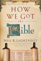 HOW WE GOT THE BIBLE