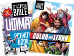 THE ACTION BIBLE ULTIMATE COLOURING & ACTIVITY PACK