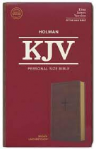 KJV PERSONAL SIZE BIBLE BROWN