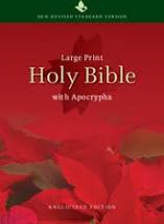 NRSV LARGE PRINT BIBLE WITH APOCRYPHA HB