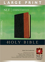 NLT LARGE PRINT COMPACT BIBLE