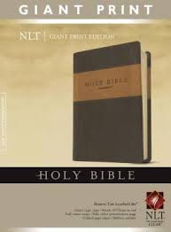 NLT GIANT PRINT BIBLE