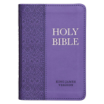 KJV MINI BIBLE PURPLE