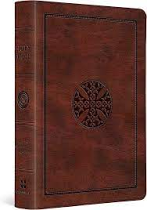 ESV LARGE PRINT COMPACT BIBLE BROWN