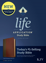 KJV LIFE APPLICATION STUDY BIBLE BROWN