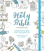 NIV JOURNALLING BIBLE COLOURING IN HB