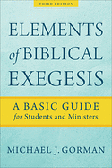 ELEMENTS OF BIBLICAL EXEGESIS