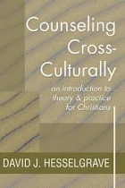 COUNSELLING CROSS CULTURALLY