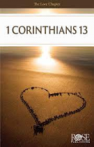 1 CORINTHIANS 13 PANPHLET 