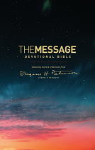 THE MESSAGE DEVOTIONAL BIBLE HB