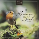 HE RESTORES MY SOUL CALENDAR 2026