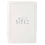 KJV LARGE PRINT THINLINE BIBLE WHITE