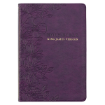 KJV LARGE PRINT THINLINE BIBLE PURPLE