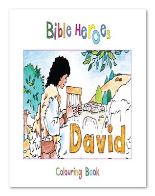 BIBLE HEROES DAVID COLOURING BOOK