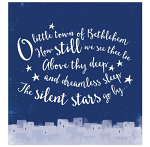 O LITTLE TOWN OF BETHLEHEM PACK OF 25