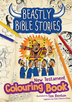 BEASTLY BIBLE STORIES NEW TESTAMENT COLOURING BOOK