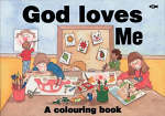 GOD LOVES ME COLOURING BOOK