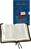 KJV CLASSIC REFERENCE BIBLE THUMB INDEX AND ZIP