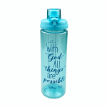 ALL THINGS ARE POSSIBLE WATER BOTTLE