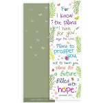 PLANS FOR YOU CHRISTIAN BOOKMARK