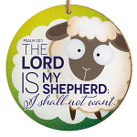 SHEPHERD CERAMIC HANGING DECORATION 