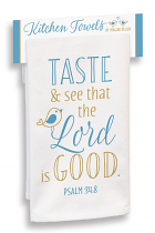 TEA TOWEL TASTE AND SEE