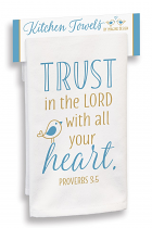 TEA TOWEL TRUST IN THE LORD