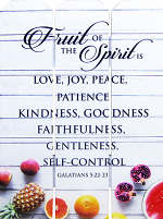 FRUIT OF THE SPIRIT WALL PLAQUE