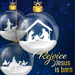 JESUS IS BORN CHRISTMAS CARD PACK OF 10