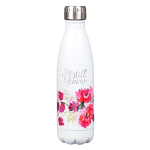 BE STILL AND KNOW STAINLESS STEEL WATER BOTTLE