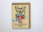 BIRTHDAY FLOWER BUNCH GREETINGS CARD