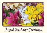 JOYFUL BIRTHDAY GREETINGS CARD