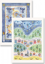 HANNAH DUNNETT COME AND WORSHIP GOOD CHRISTIAN CHRISTMAS CARDS