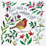 HANNAH DUNNET CROSS STITCH PATTERN YOUR UNFAILING LOVE