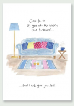 I WILL GIVE YOU REST HANNAH DUNNETT PRINT