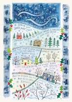 HANNAH DUNNETT LIGHT AND LIFE CHRISTMAS CARD