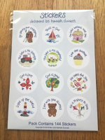 HANNAH DUNNETT STICKER MIXED SET