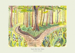 TEACH ME YOUR PATHS HANNAH DUNNETT PRINT