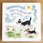 HANNAH DUNNETT RUN AND NOT GROW WEARY COASTER