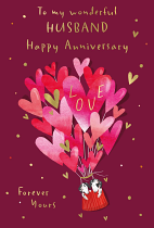 HUSBAND ANNIVERSARY CARD