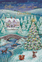 BROTHER AND SISTER IN LAW CHRISTMAS CARD