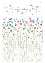 CARING THOUGHTS GREETINGS CARD