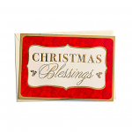BOX: CHRISTMAS BLESSINGS 18 CARDS