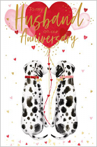 YOUR HUSBAND ANNIVERSARY CARD