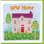 LILAC HOUSE NEW HOME GREETINGS CARD