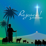 CHRIST IS BORN CHRISTMAS CARDS PACK OF 10